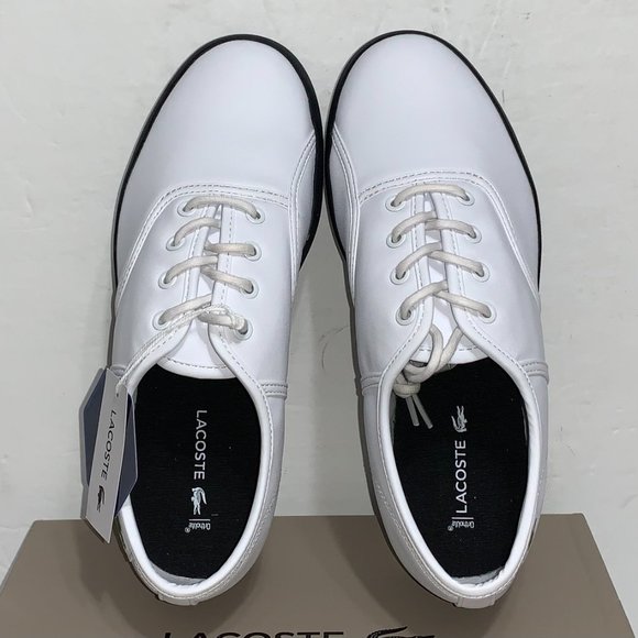 Lacoste Rene Platform Leather Trainers Size 7US - Picture 6 of 7